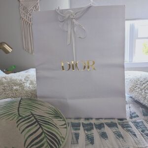 Dior gift bag - large with original ribbons